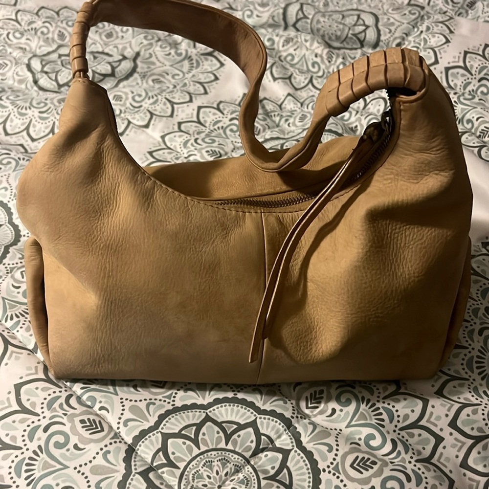 Tan HOBO bag